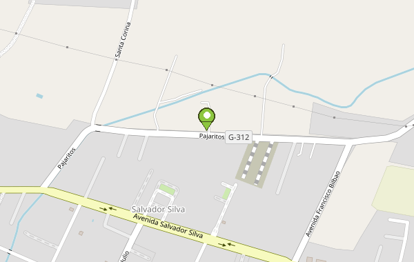 Mapa de la bodega en Av. Pajaritos 2521, Peñaflor